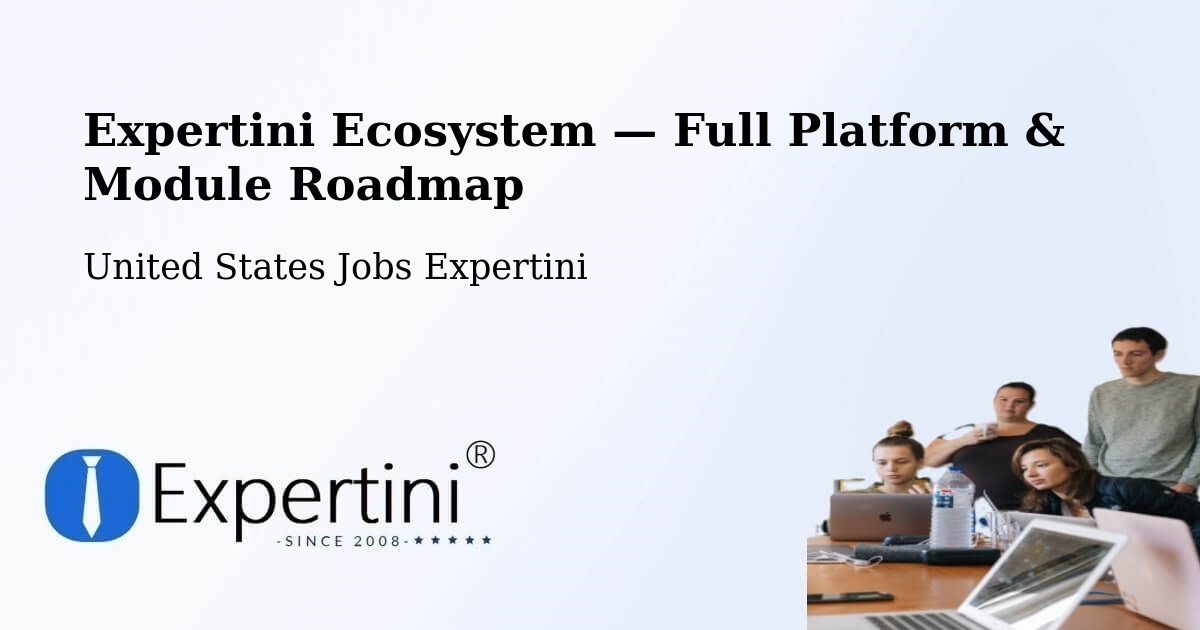 Expertini Ecosystem — Full Platform & Module Roadmap – Dania Beach